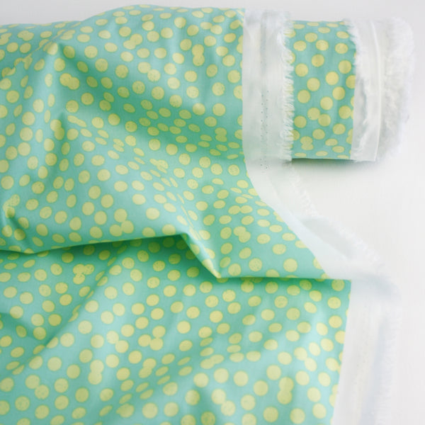 Anelli - Cotton Poplin | Lime Zest (LAST CUT - 3M)