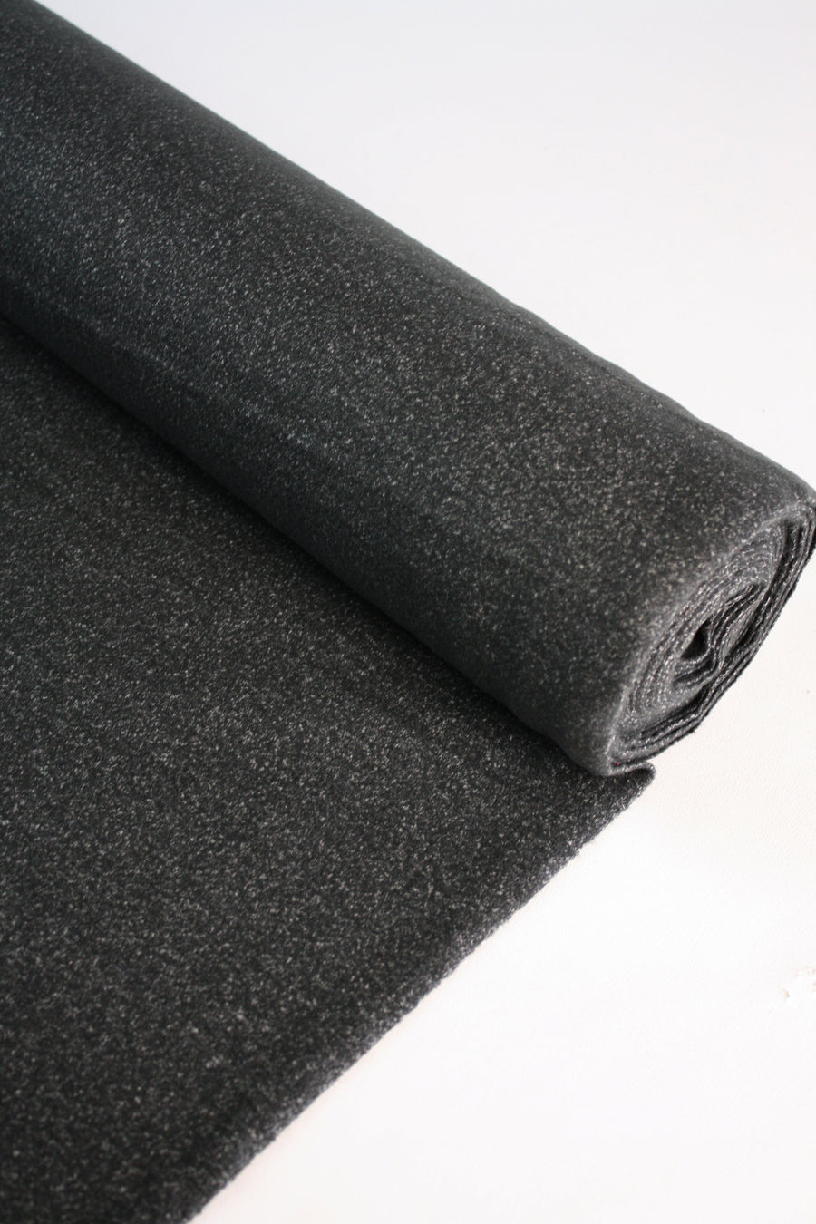 Double Faced Boiled Wool | Granite