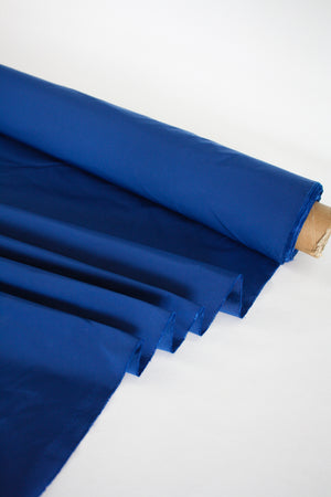 Aqua - Memory Yarn Taffeta | Yves Klein – Drapers Fabrics