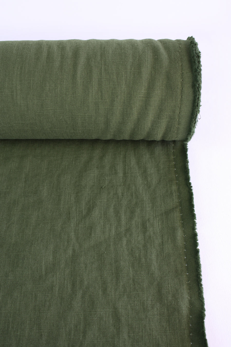 Jillian - Italian Crosshatch Linen | Sage