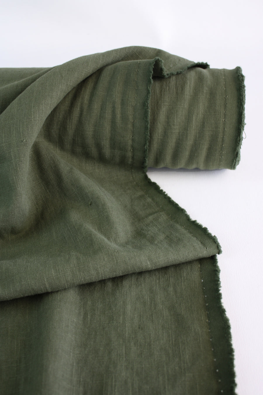 Jillian - Italian Crosshatch Linen | Sage