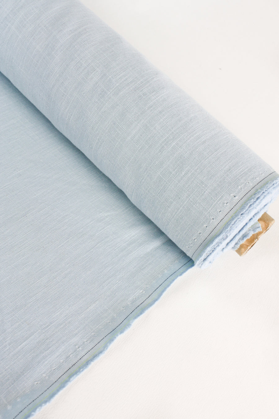 Jillian - Italian Crosshatch Linen | Ice