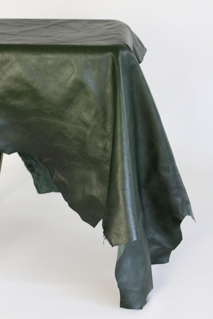 Italian Lamb Hide - Full Grain | Forest Green