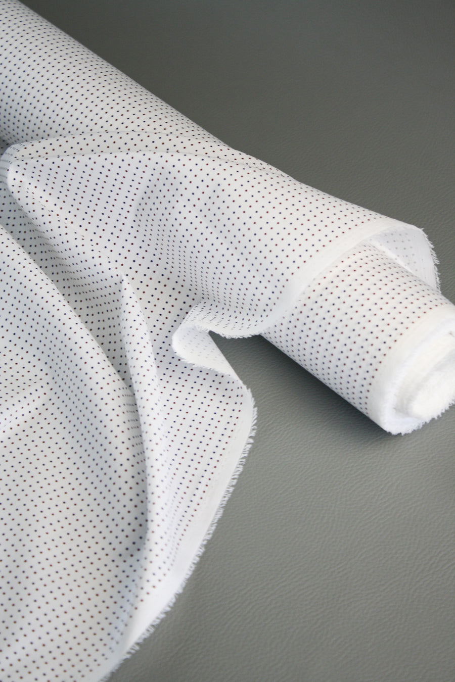 Punto - Stretch Cotton Poplin | Maroon Remnant (1.8M)