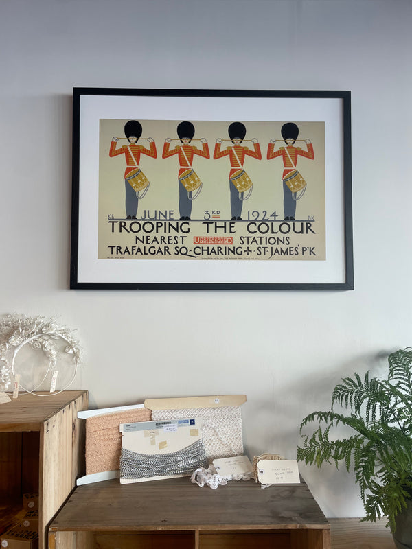 "Trooping the Colour" 1920s Poster