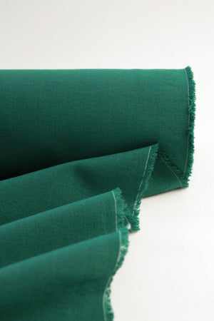 George - Wool Stretch Suiting | Shamrock Green