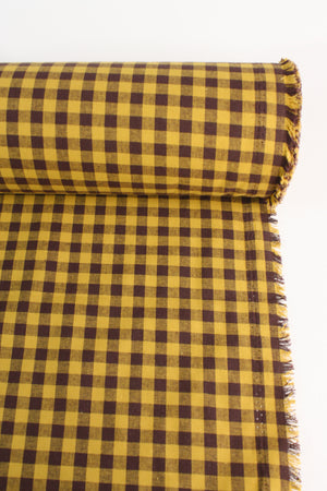 Shepherd Check - Linen Cotton | Beehive