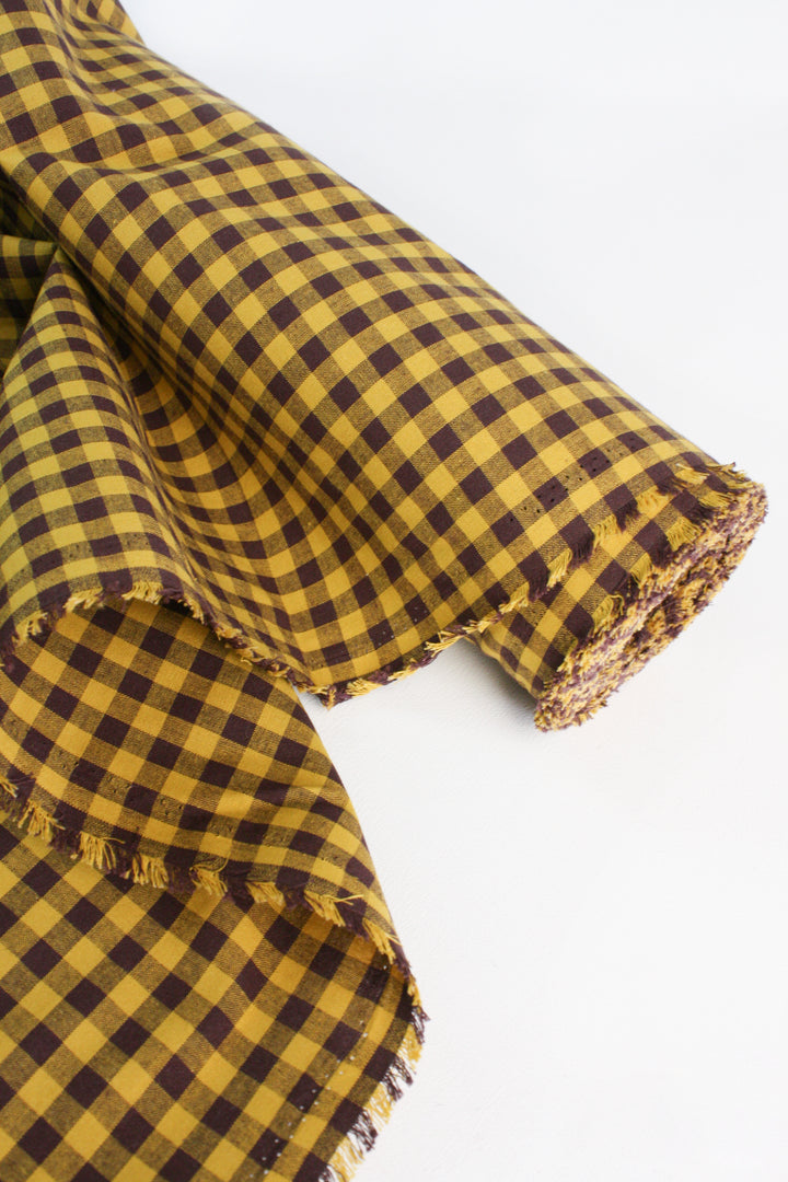 Shepherd Check - Linen Cotton | Beehive