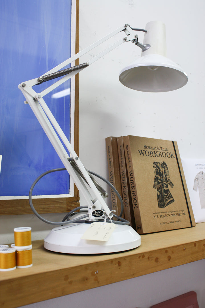 Mid-Century Anglepoise Lamp - NZ Made | Ivory