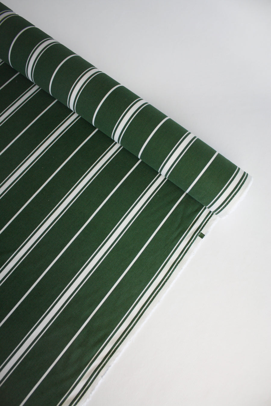 Columbus - Printed Linen | Sap Green