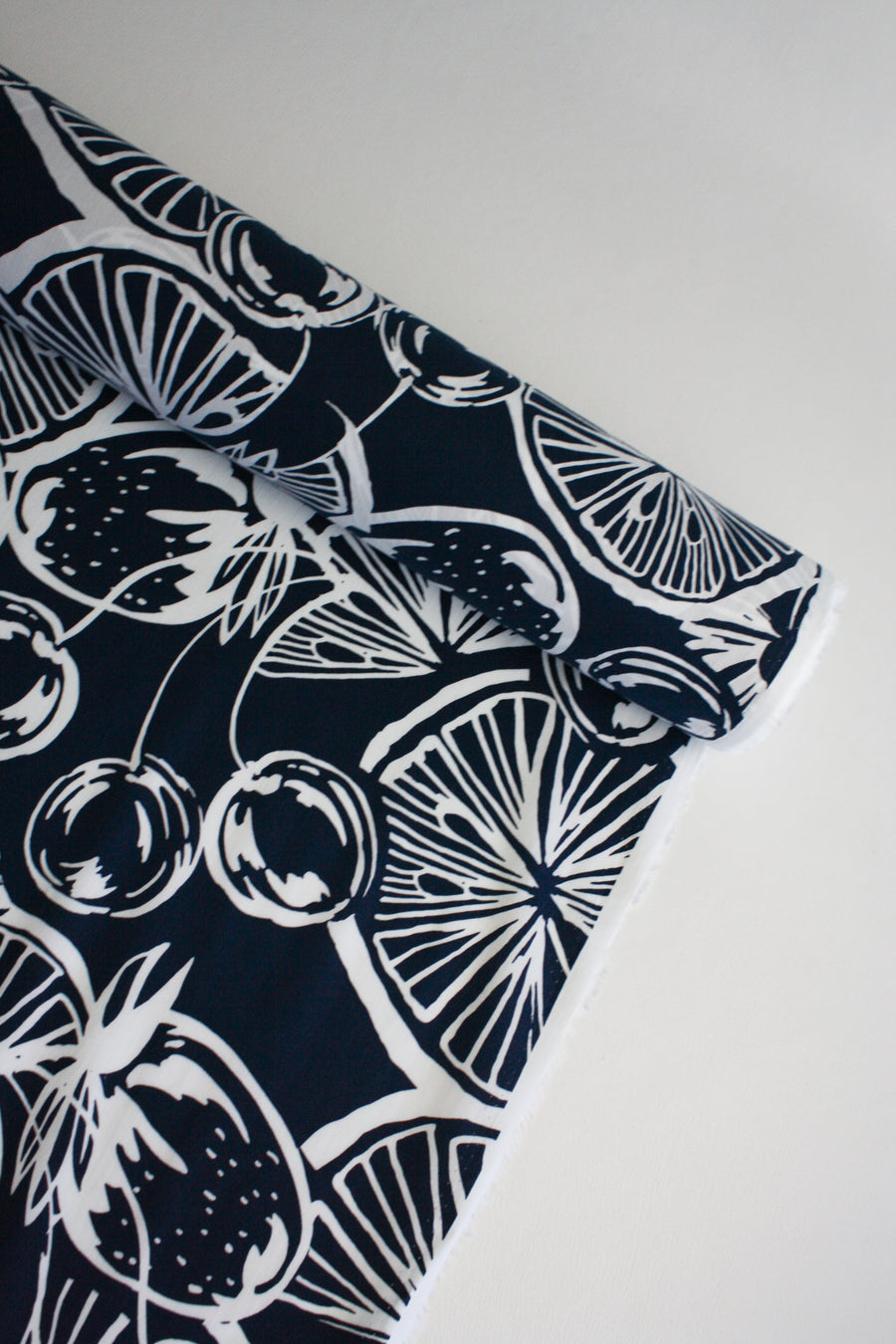 Sofi - Printed Cotton | Blueberry