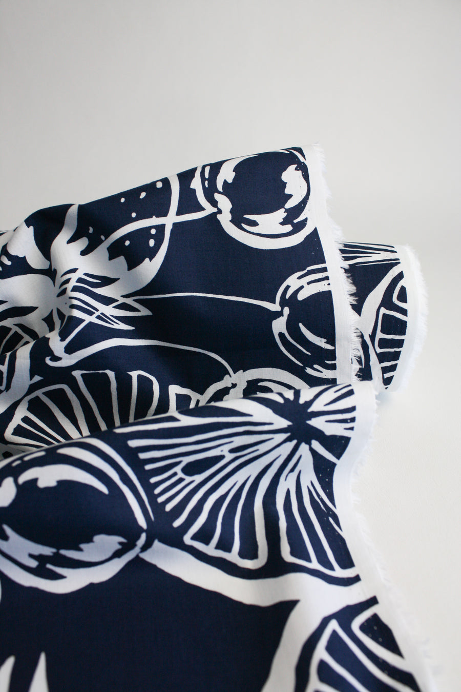 Sofi - Printed Cotton | Blueberry
