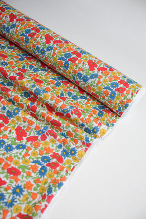 Nigella - Printed Cotton | Marigold