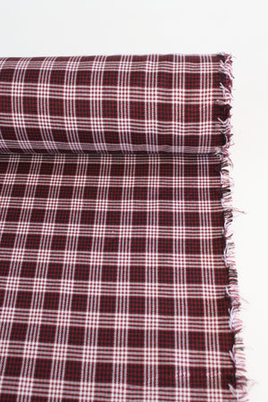 Sloane | Cotton Flannel - Ruby