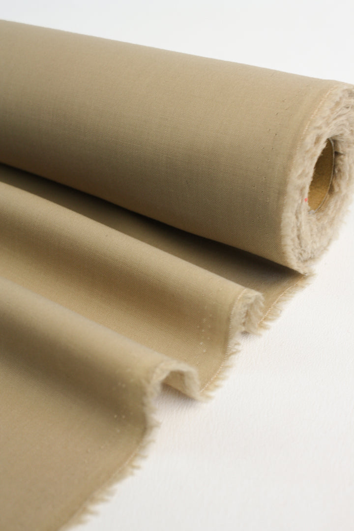 Palermo - Italian Wool Suiting | Toffee Remnant (1.7M)