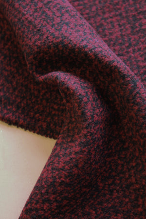 Raven - Wool Coating | Crimson