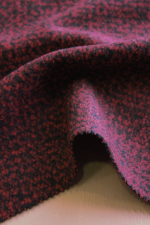 Raven - Wool Coating | Crimson