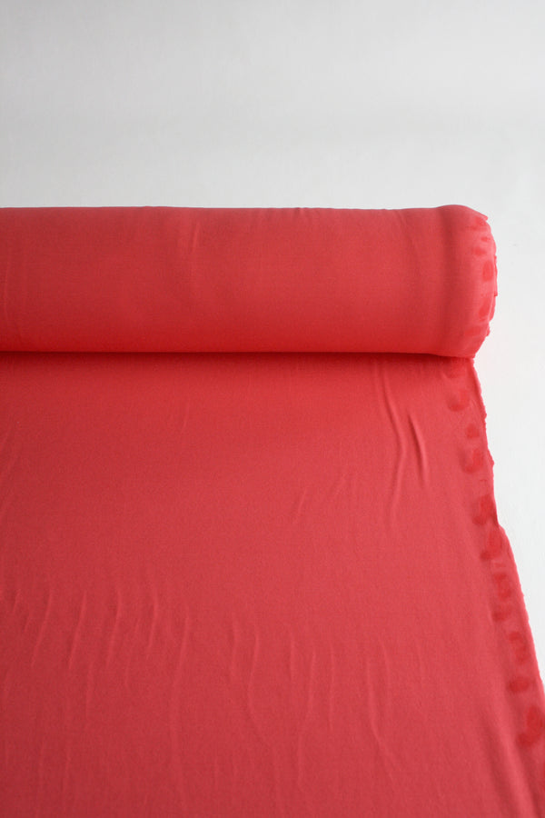 Rigatoni - Italian Four Way Stretch Modal | Coral