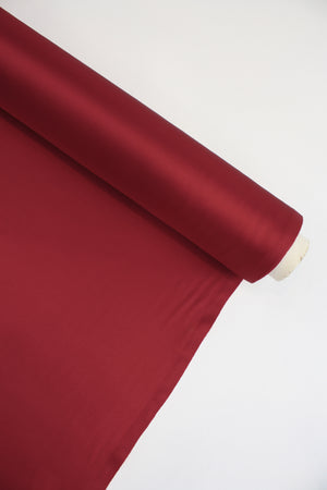 Italian Silk Satin | Scarlet