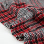 Mondrian - Houndstooth Plaid Wool | Scarlet Remnant (1.7M)