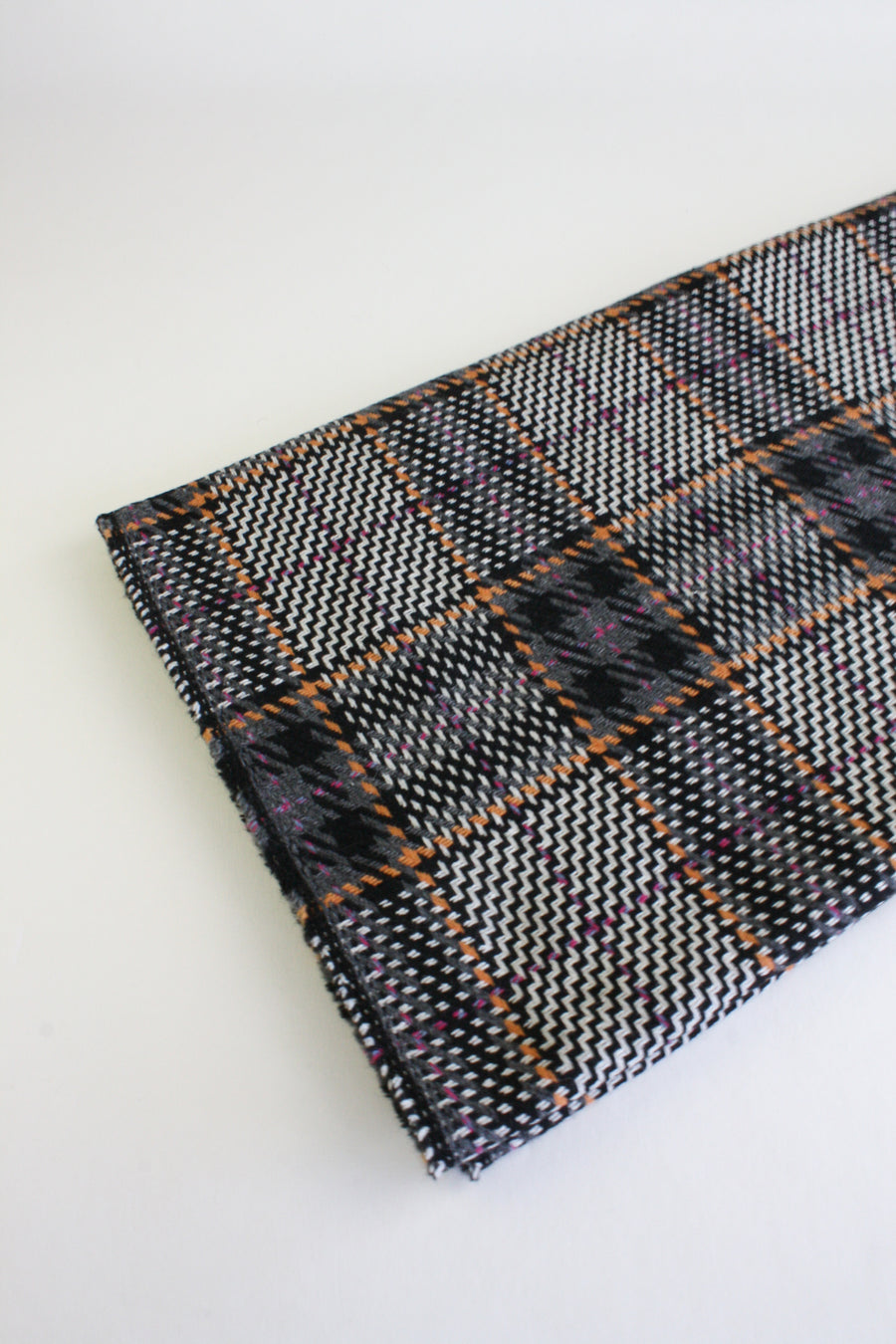 Pollock - Houndstooth Plaid Wool | Bluebell
