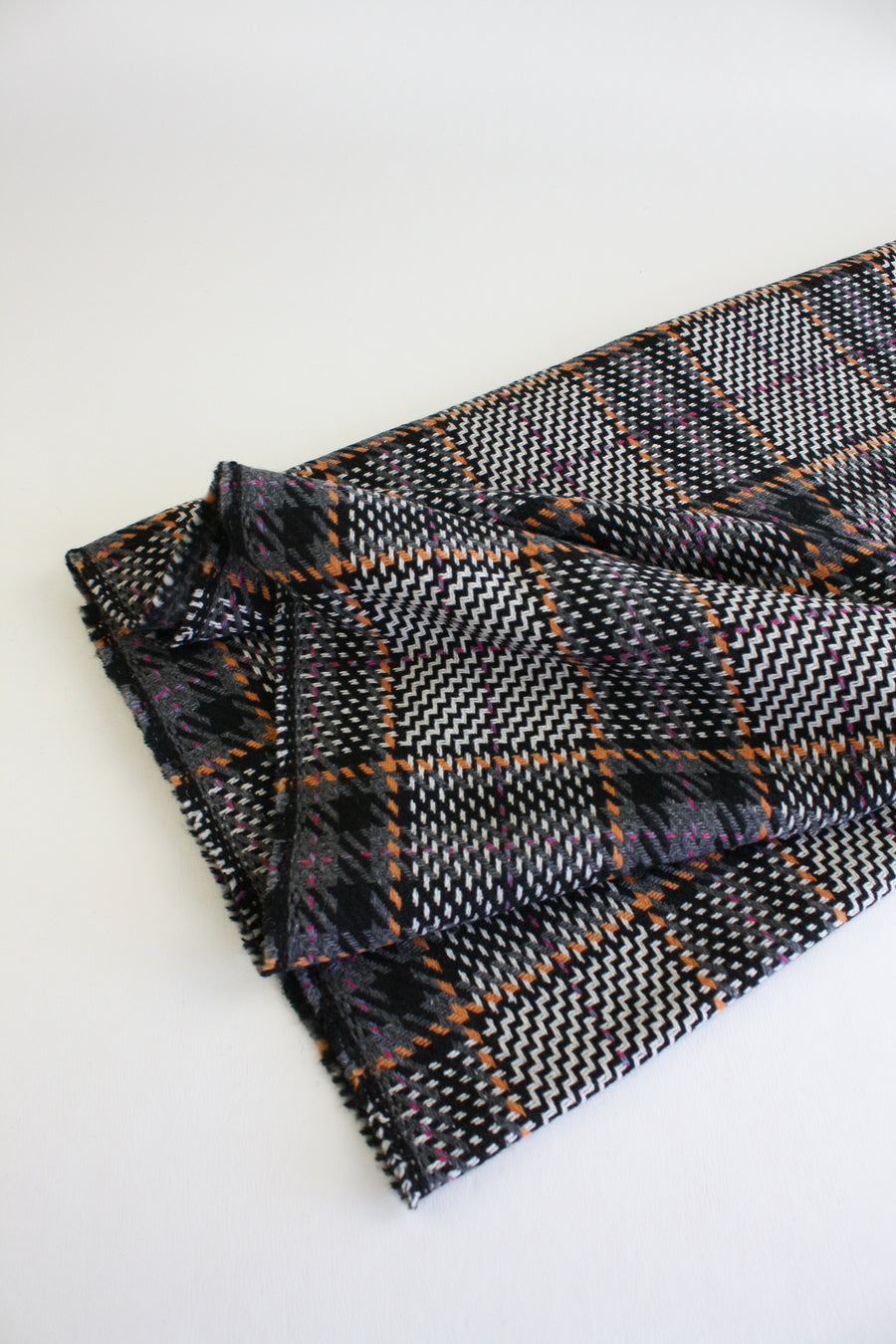 Pollock - Houndstooth Plaid Wool | Bluebell