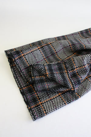 Pollock - Houndstooth Plaid Wool | Bluebell