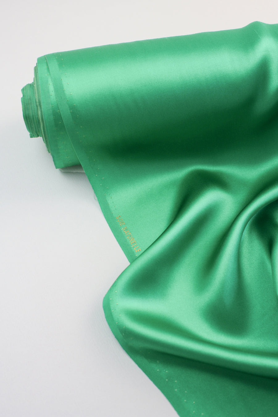 Italian Silk Satin | Porcelain Green