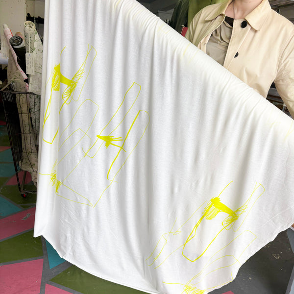 Edgar - Australian Cotton Knit | Lemon Scribble
