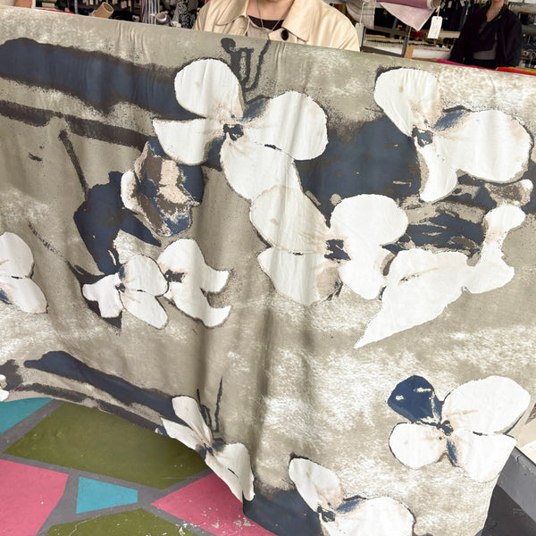 Australian Printed Viscose Knit | Oversized Floral