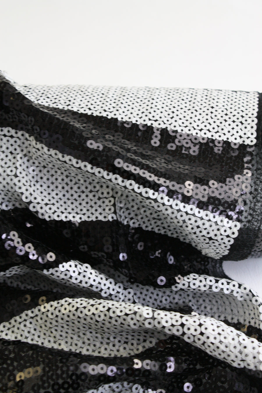 Ischia - Sequinned Knit Tulle | Black