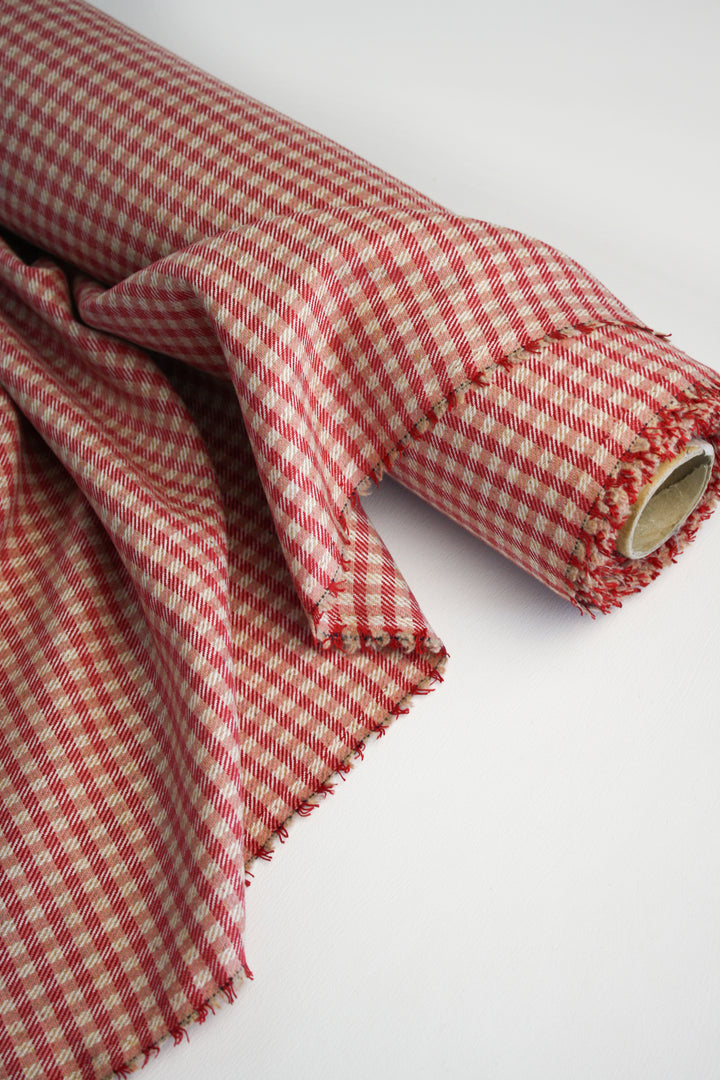 Etro  - Wool Flannel | Rhubarb Pie