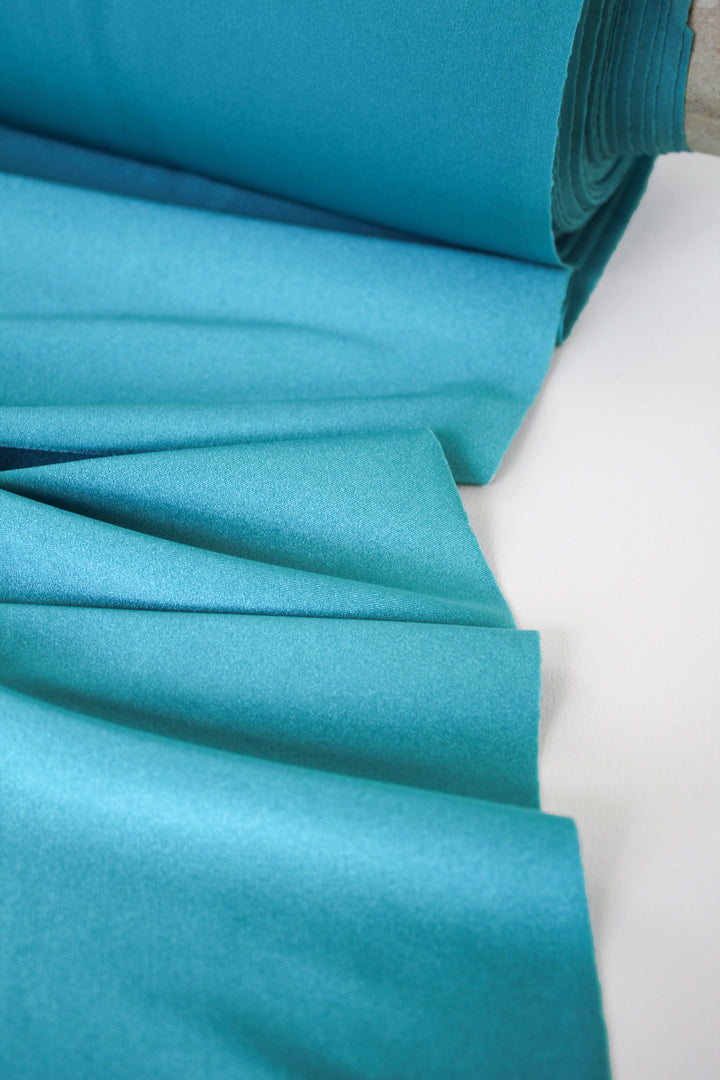 Xtralife Lycra - Italian Four Way Stretch | Turquoise Shimmer #13 (LAST CUT - 2M)