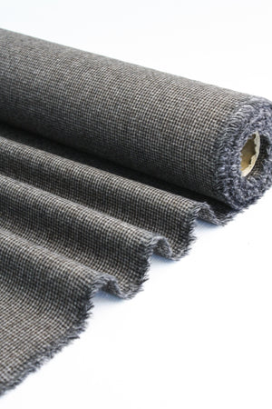 L.V Wool Suiting #7 - Puppytooth Flannel | Mocha