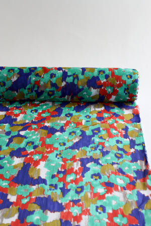 Monet - Printed Yoryu Chiffon | Mint