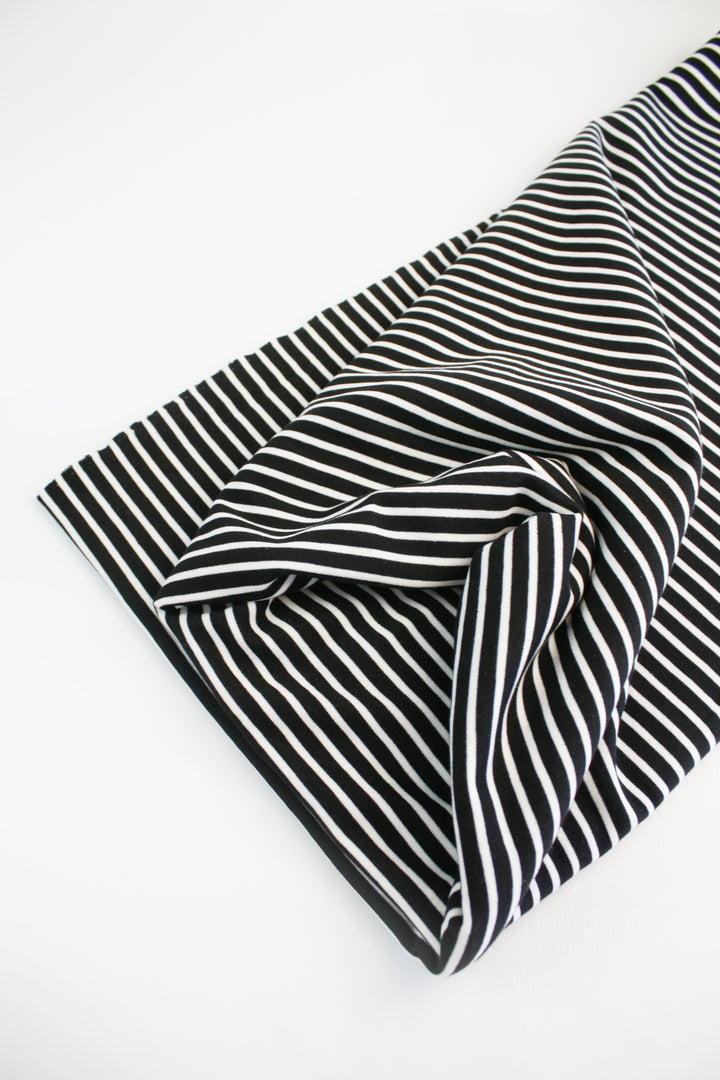Stripe Terry Sweatshirting | White Candy Stripe (1.5M)