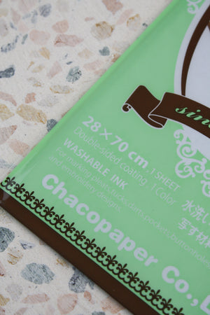 Japanese Transfer Paper | Washable Ink