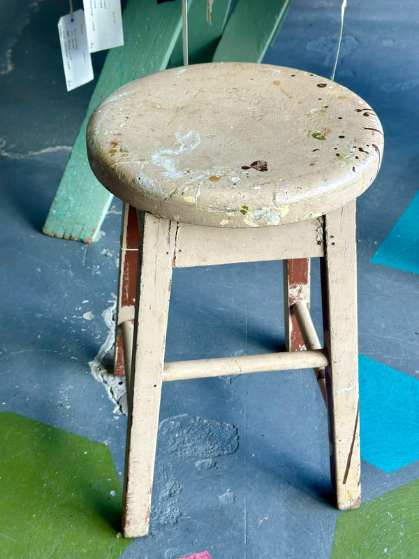 Rustic Painters Stool