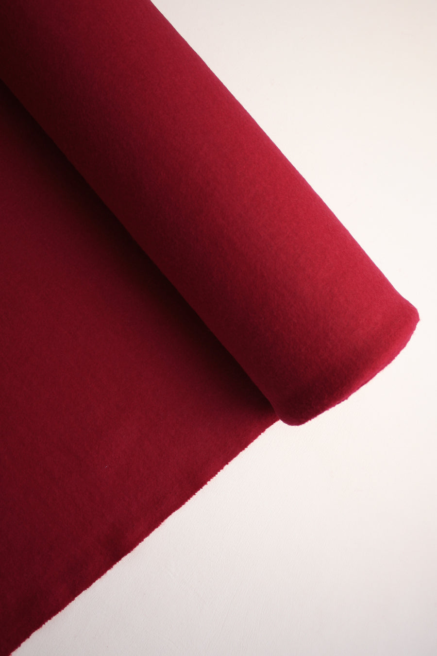 Issey - Boiled Wool | Ruby Red