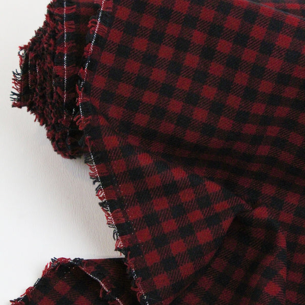Nicoll - Wool Flannel | Merlot  (LAST CUT - 2.5M)