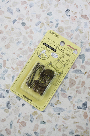 Dungaree Hooks  - Made in Japan