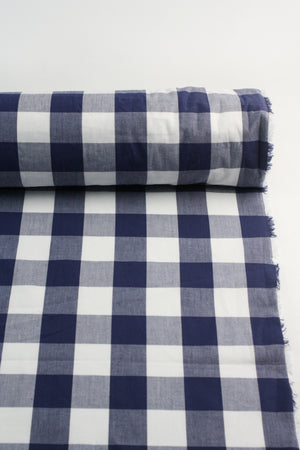 Ex-Designer Organic Cotton Shirting | Tyrian Blue #2