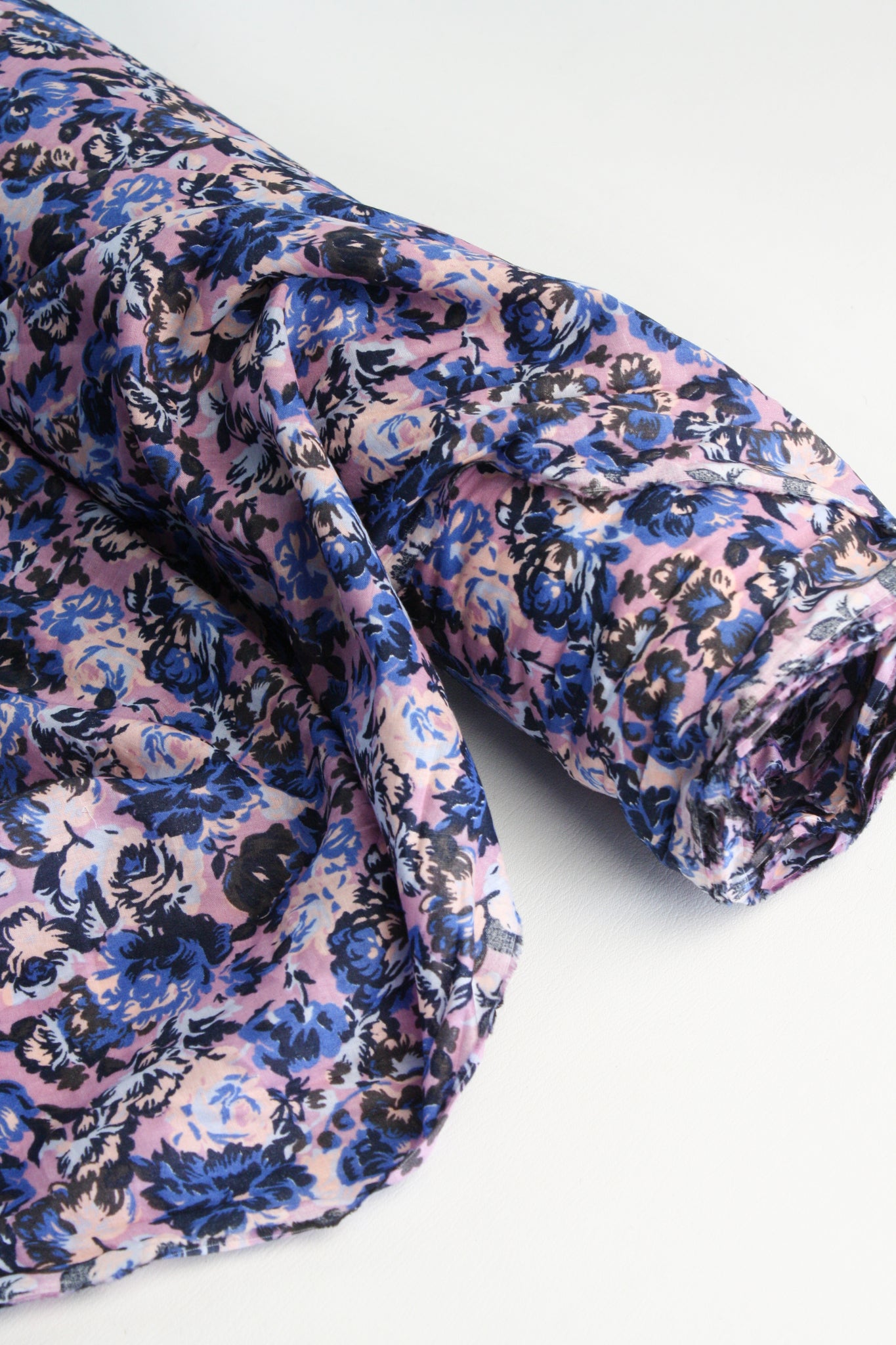 ExDesigner Organic Cotton Voile Hydrangea Drapers Fabrics