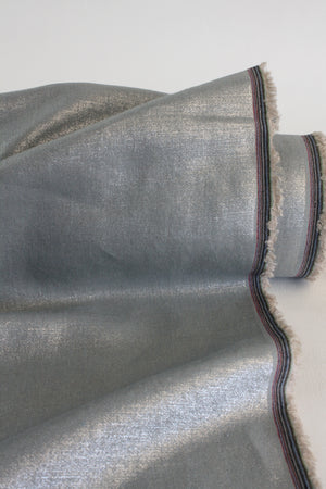 Enoch - Foiled Linen | Fog