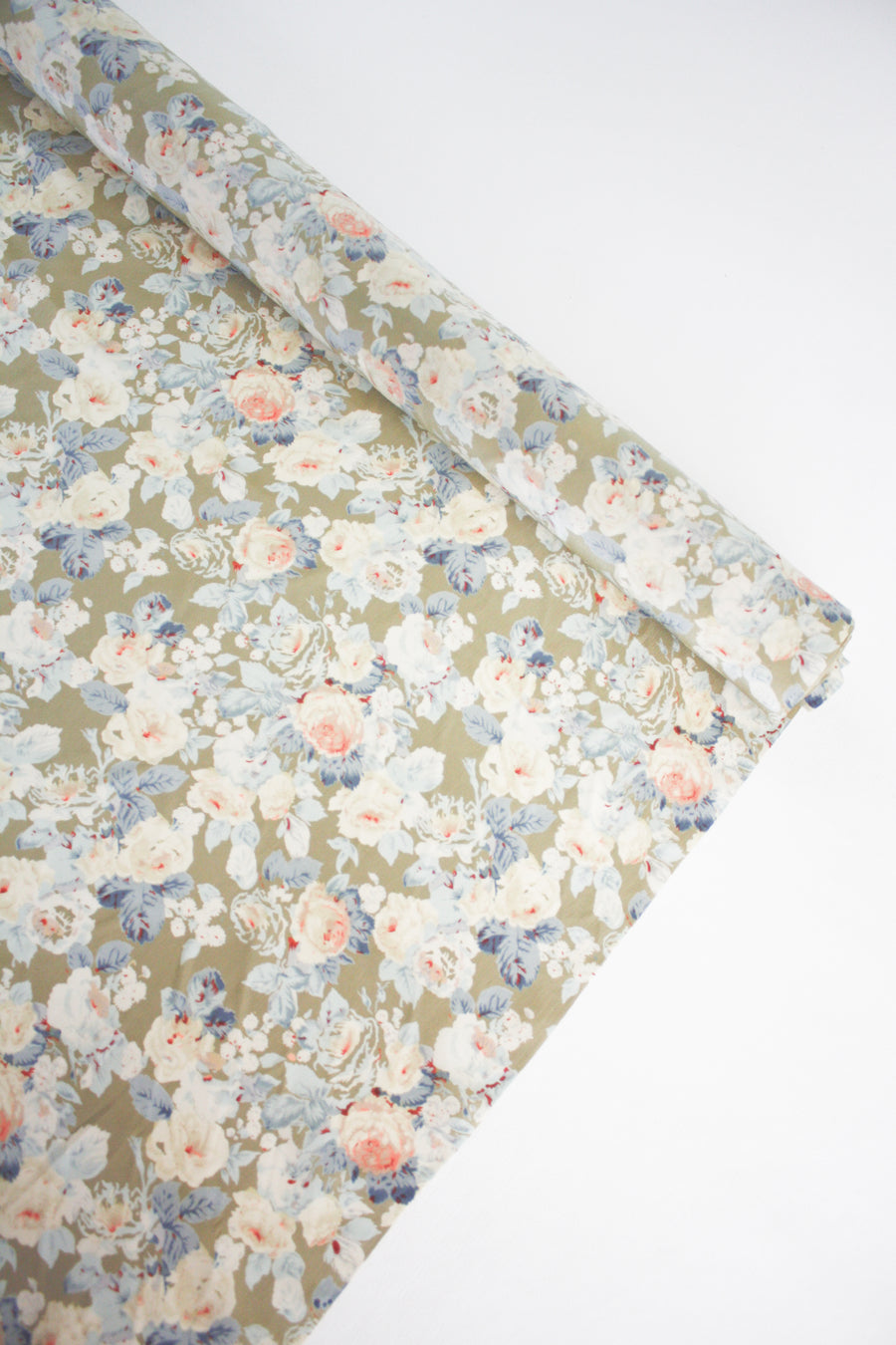 Fiore - Italian Printed Silk Crepe de Chine