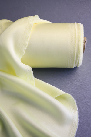 Satin Back Crepe | Butter #2 (LAST CUT - 1.7M)