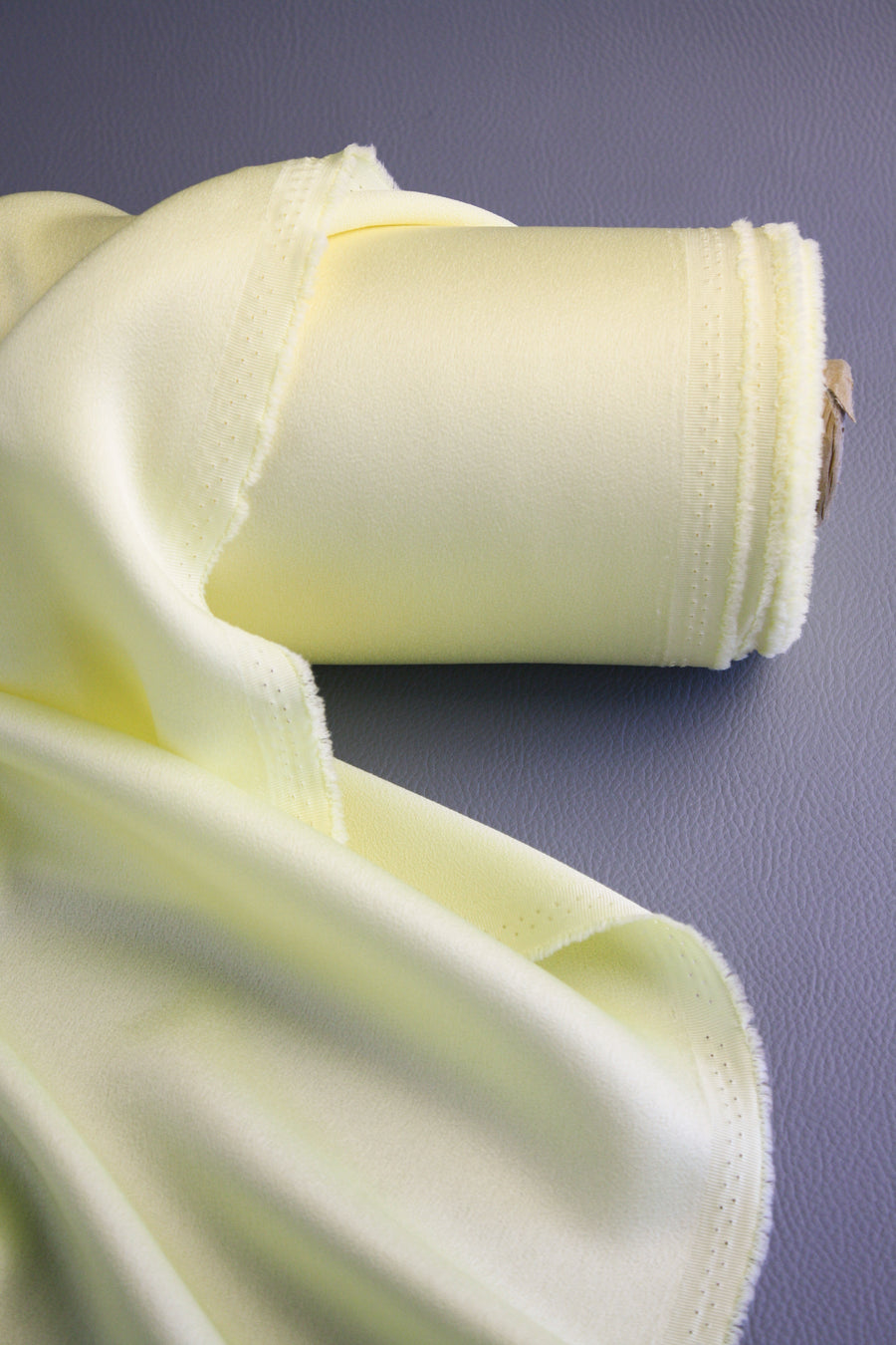 Satin Back Crepe | Butter #2 (LAST CUT - 1.7M)