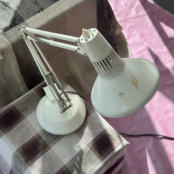 Mid-Century Anglepoise Lamp - NZ Made - Milk