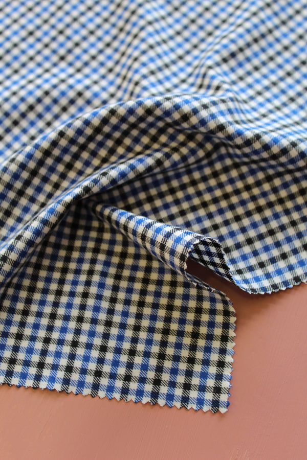 Aladdin - Brushed Flannel | Navy (LAST CUT - 2.2M)
