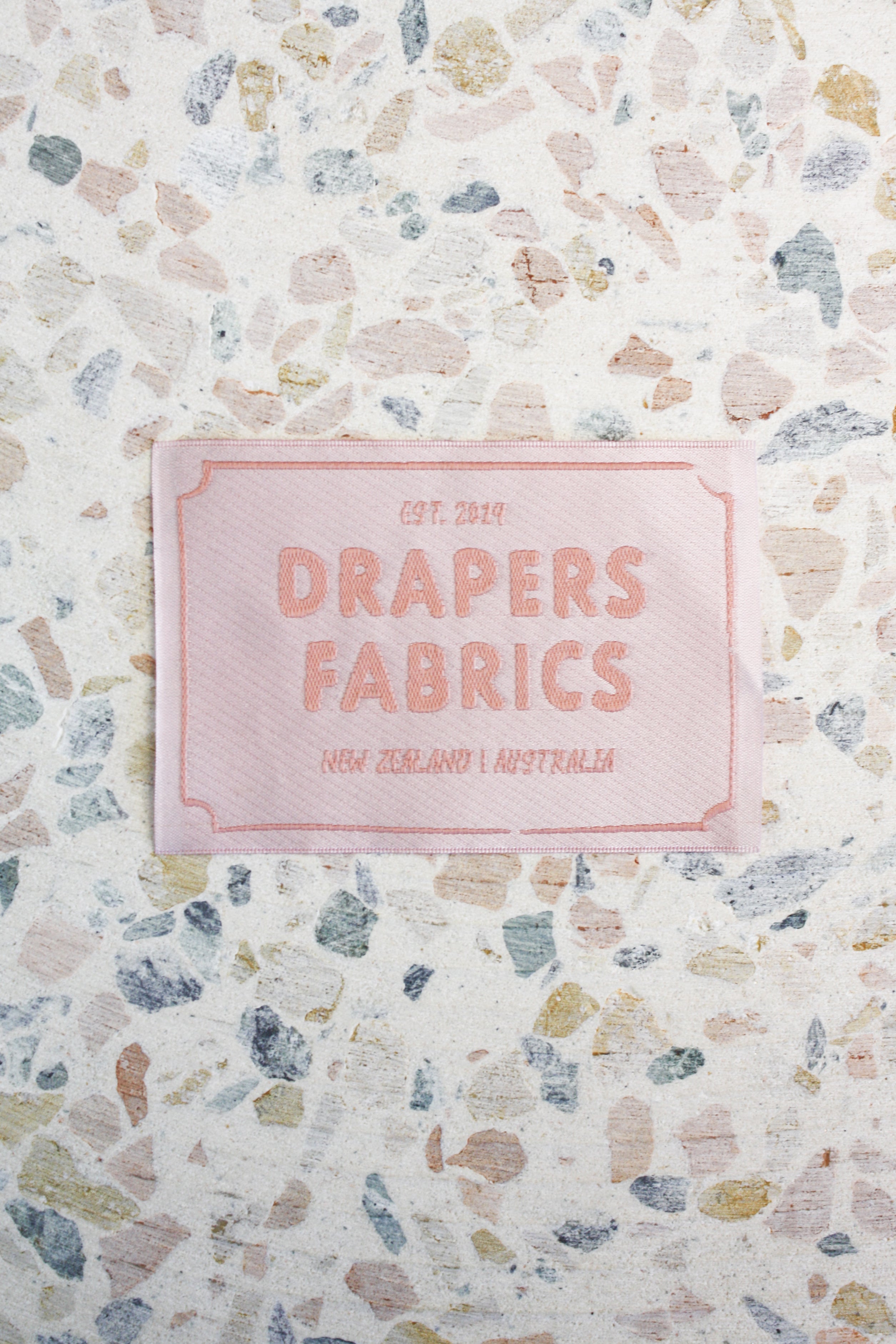 Draper Label Drapers Fabrics - Woven Label